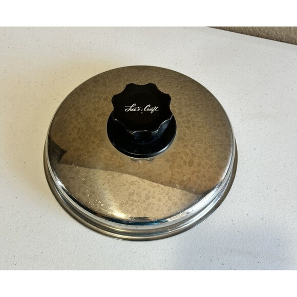 Vintage Lustre Craft Lid Appox 7" Made in USA Grandma Core Cooking Pot - Picture 1 of 4